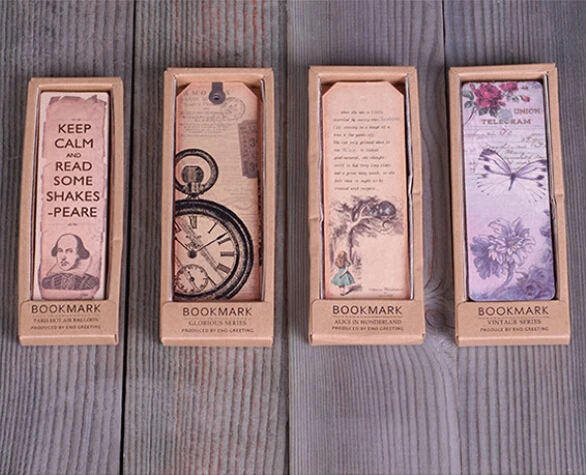 

Vintage Bookmark Paper Book Marks,Keep calm,European Retro Bookmark