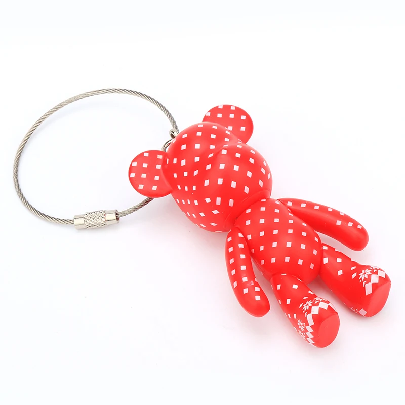 Cartoon Popobe Bear MOMO Keychain Keyring Bomgom Gloomy Vintl Plastic Ornaments Pendant Kids Toys Doll Car Accessories | Автомобили и
