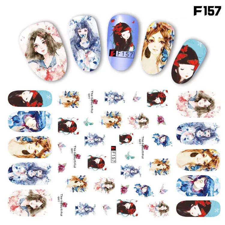 Переводные наклейки для дизайна ногтей 1 шт. | Красота и здоровье