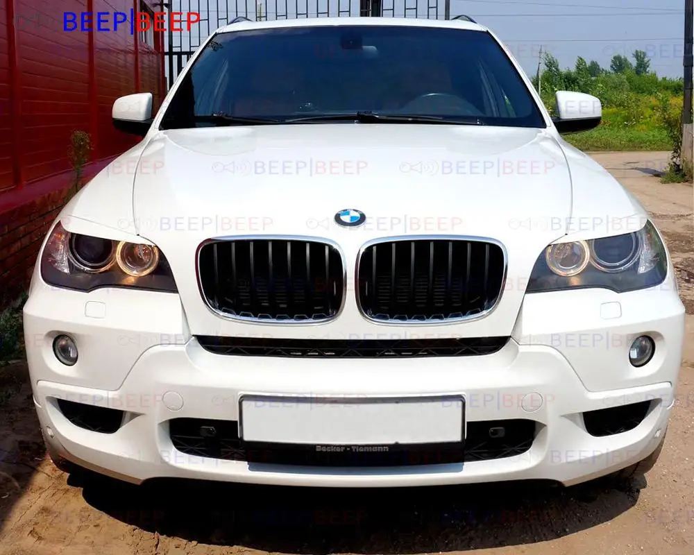 Чехол для бровей BMW X5 E70 2007-2013 АБС-пластик фар ресницы узкое украшение тюнинг