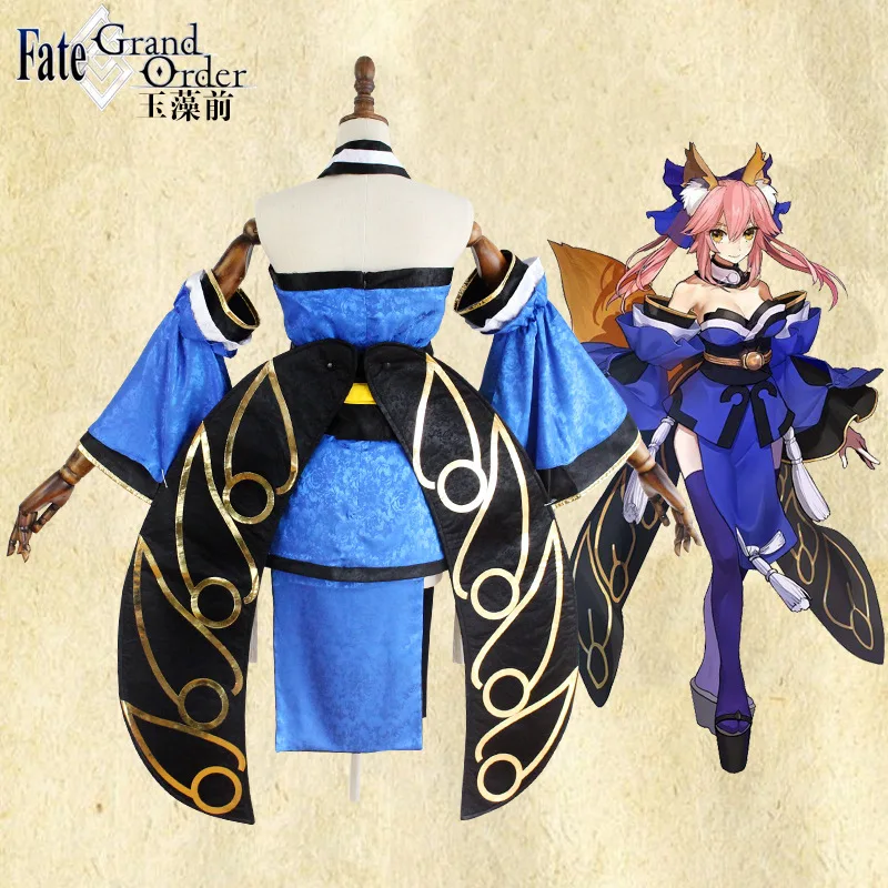 Японский аниме Fate Apocrypha карнавальный костюм игра Grand Order полный комплект тамамо no