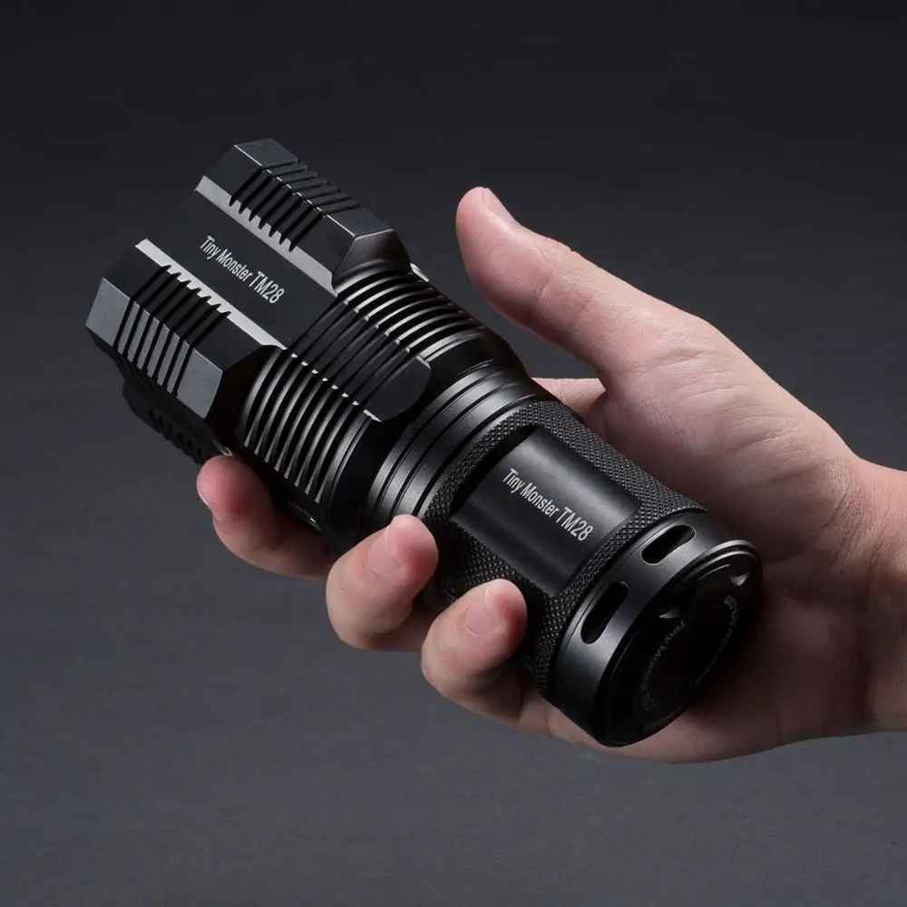 2016 Новый Nitecore TM28 4 X CREE XHP35 HI светодиодный фонарик 6000 люмен маленький монстр | Лампы