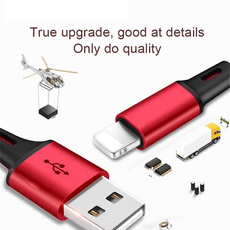 ! USB-кабель ACCEZZ для зарядки iPhone 7 8 Plus X XR XS Max Micro USB Type-C Samsung S8 S9 Xiaomi | Мобильные