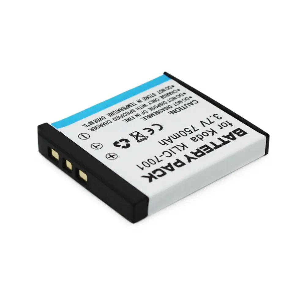 WHCYonline 750mAh KLIC 7001 K7001 аккумулятор цифровой камеры для Kodak M341 M340 M320 M1073|digital camera