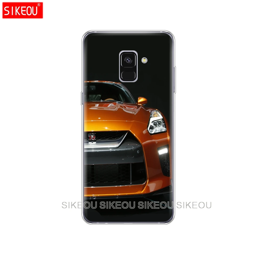 Силиконовый чехол для телефона Samsung Galaxy A8 2018 A3 A310 A5 A510 A7 2016 2017 GTR SPORT CAR print|Бамперы| |