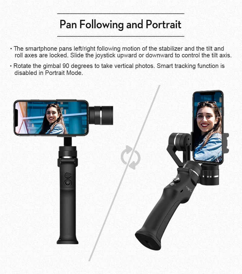 EYEMIND 3-осное Ручной Стабилизатор для смартфонов iPhone Andriod действие Камера Yi Gopro Sjcam eken VS ZHIYUN гладкой 4