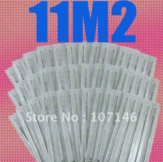 100X11M2 профессиональные иглы для тату стерилизованные пистолета двойной стек Magnum