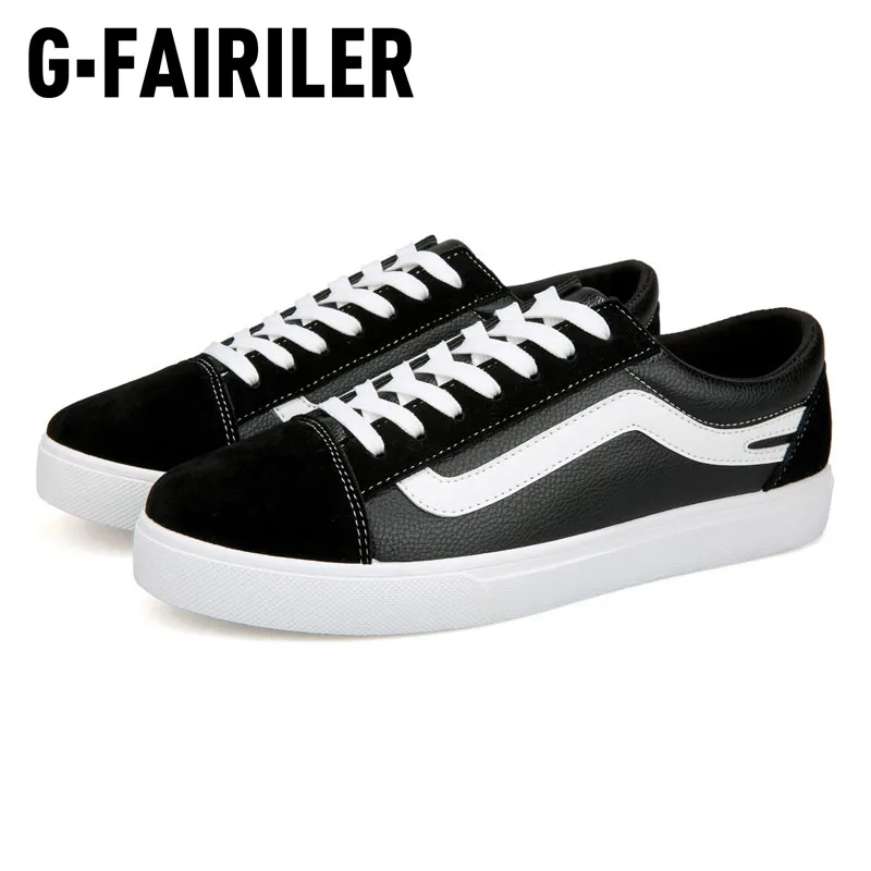 G-FAIRILER New 2018 Spring Summer Canvas Shoes Men Lace-Up Casual Male Brand Fashion Sneakers Flat Loafers Shoe | Обувь