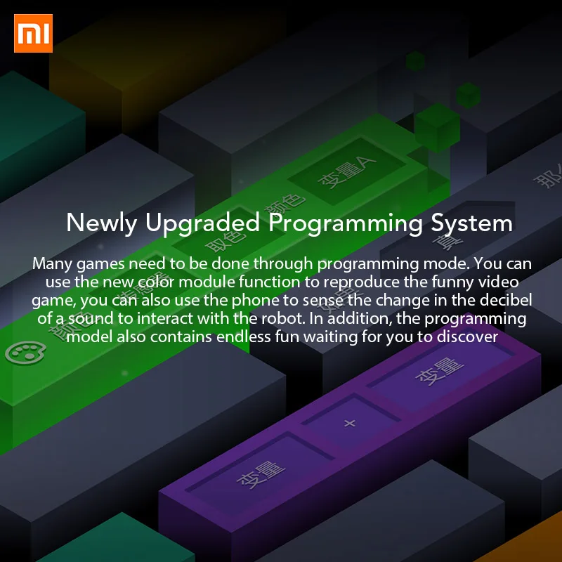 Xiaomi MITU цветной датчик для Mitu DIY строительные блоки РОБОТ оранжевый белый цвет
