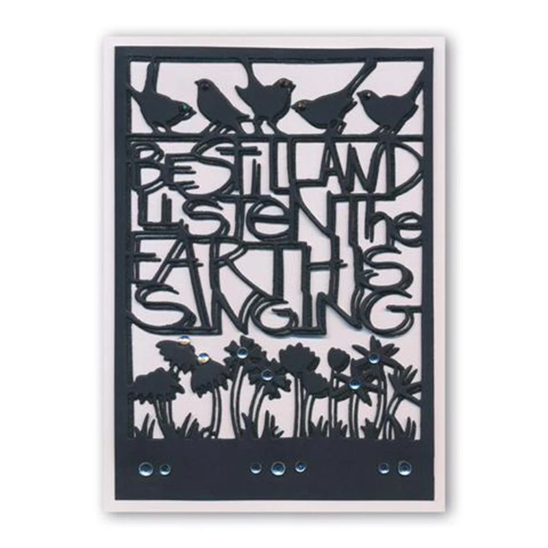 Лучшие Land Birds рама металлические трафареты для пресс-формы для ручная работа Скрапбукинг декорирование тиснение поставщик бумаги ремесло высечки