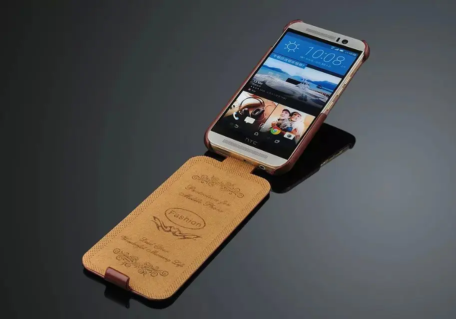 Чехол для HTC One M9 с фиксированным типом роскошные деловые Чехлы кожаный чехол