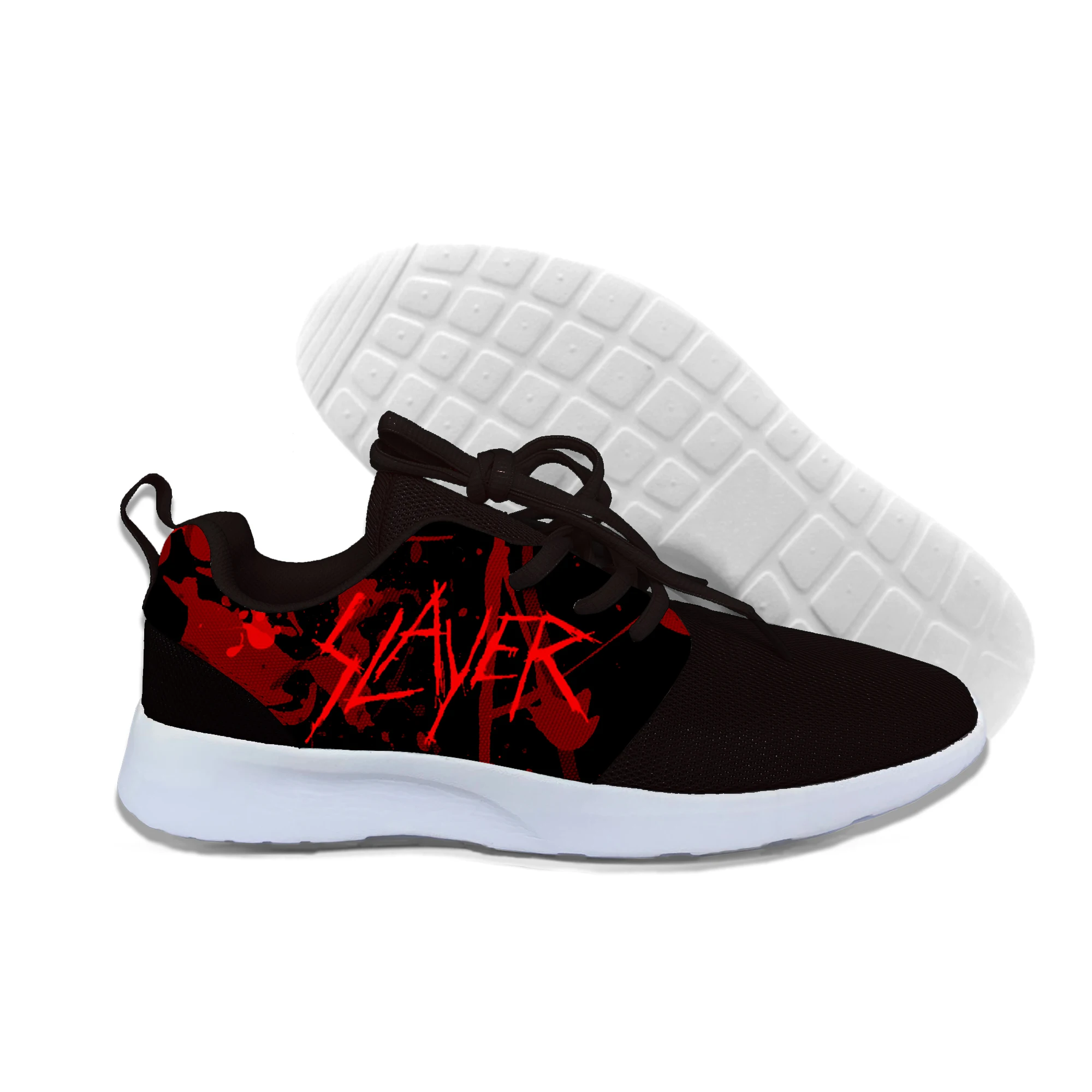 2019 hot fashion metal band Slayer 3D casual shoes for men/women high quality Harajuku printing Sneakers | Обувь