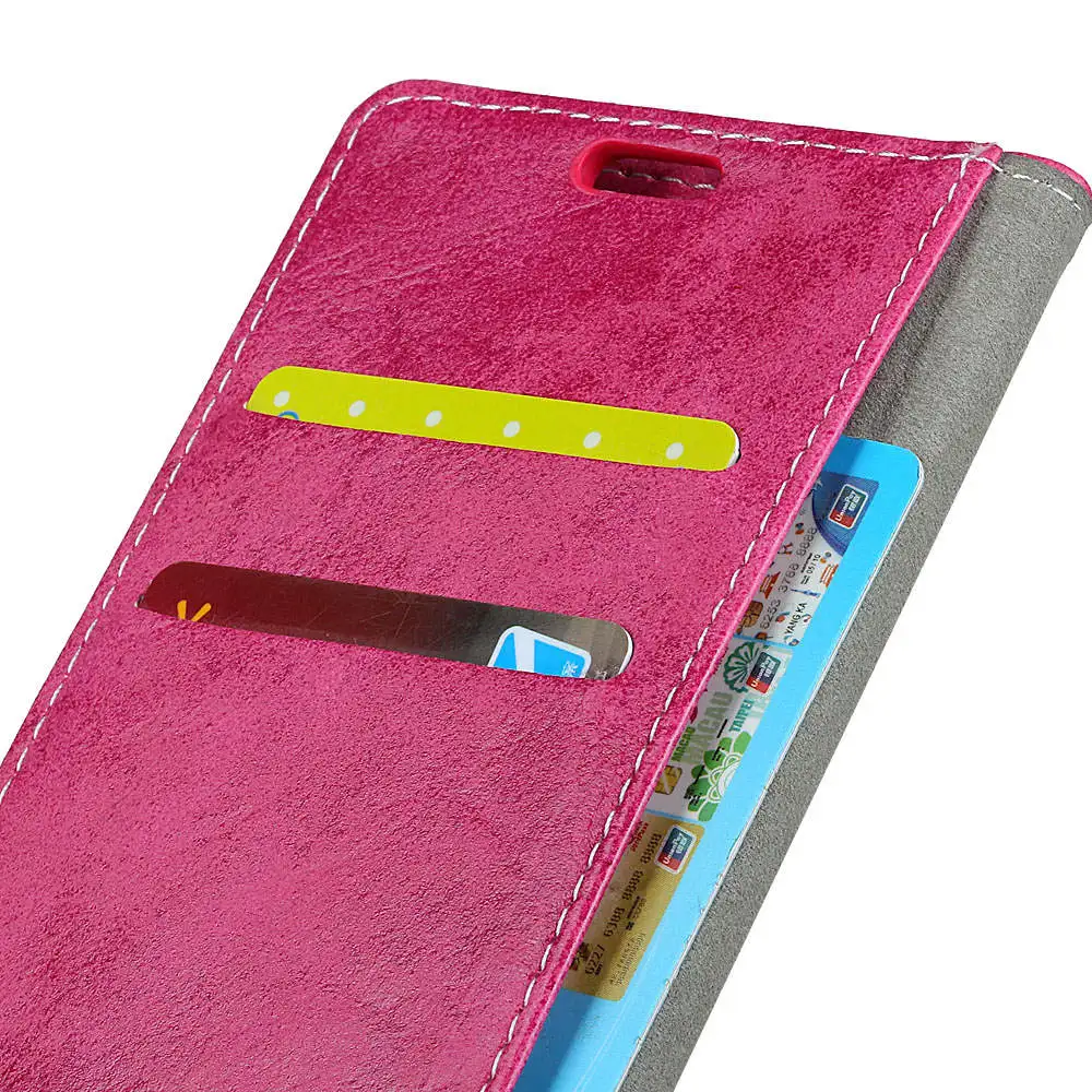 Vintage Retro PU Leather Flip Cover Stand Wallet Magnetic Snap Card Money Slots Case for Blackberry AURORA | Мобильные телефоны и