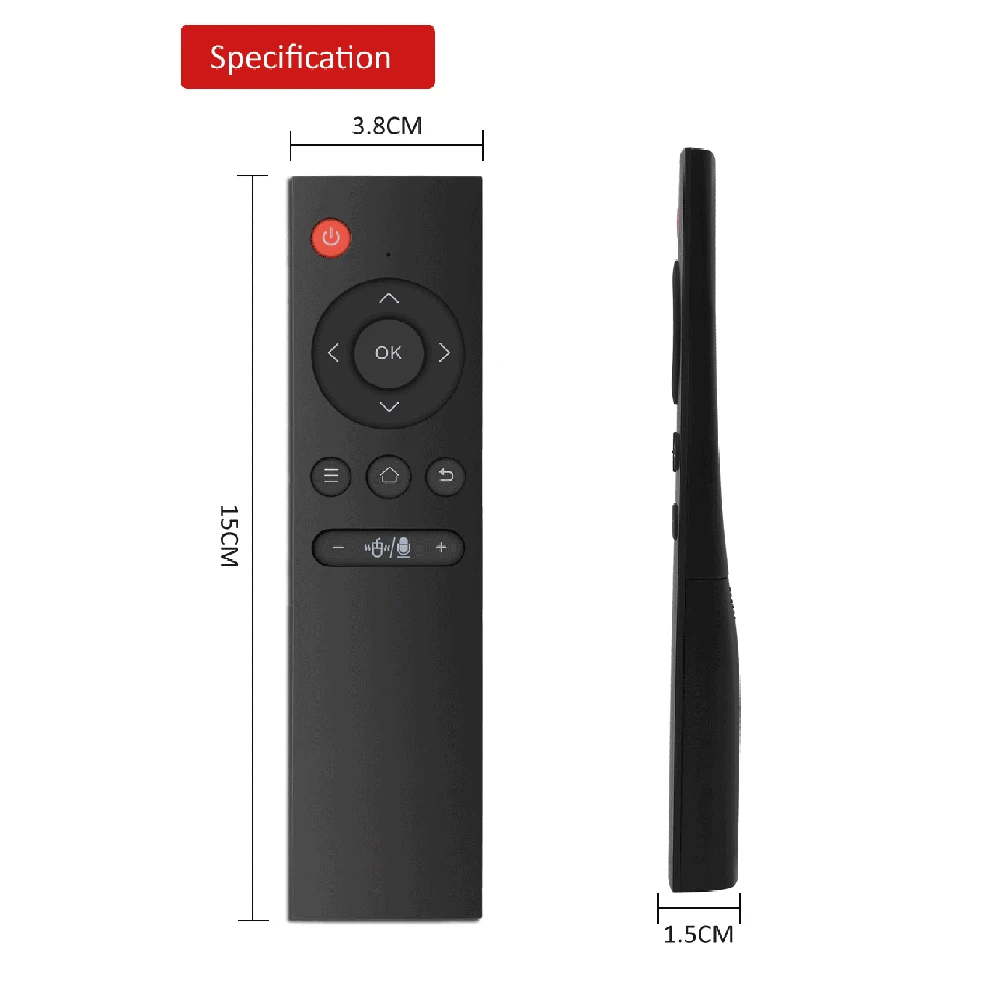 Wechip X12 голосовой пульт дистанционного управления Управление 2 4G Беспроводной