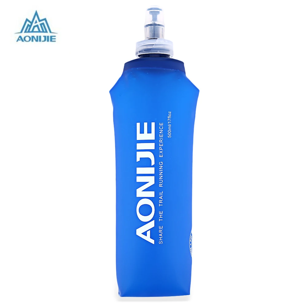 AONIJIE 250 мл 500 походная бутылка для воды сумка бутылки хорошая мягкая фляжка
