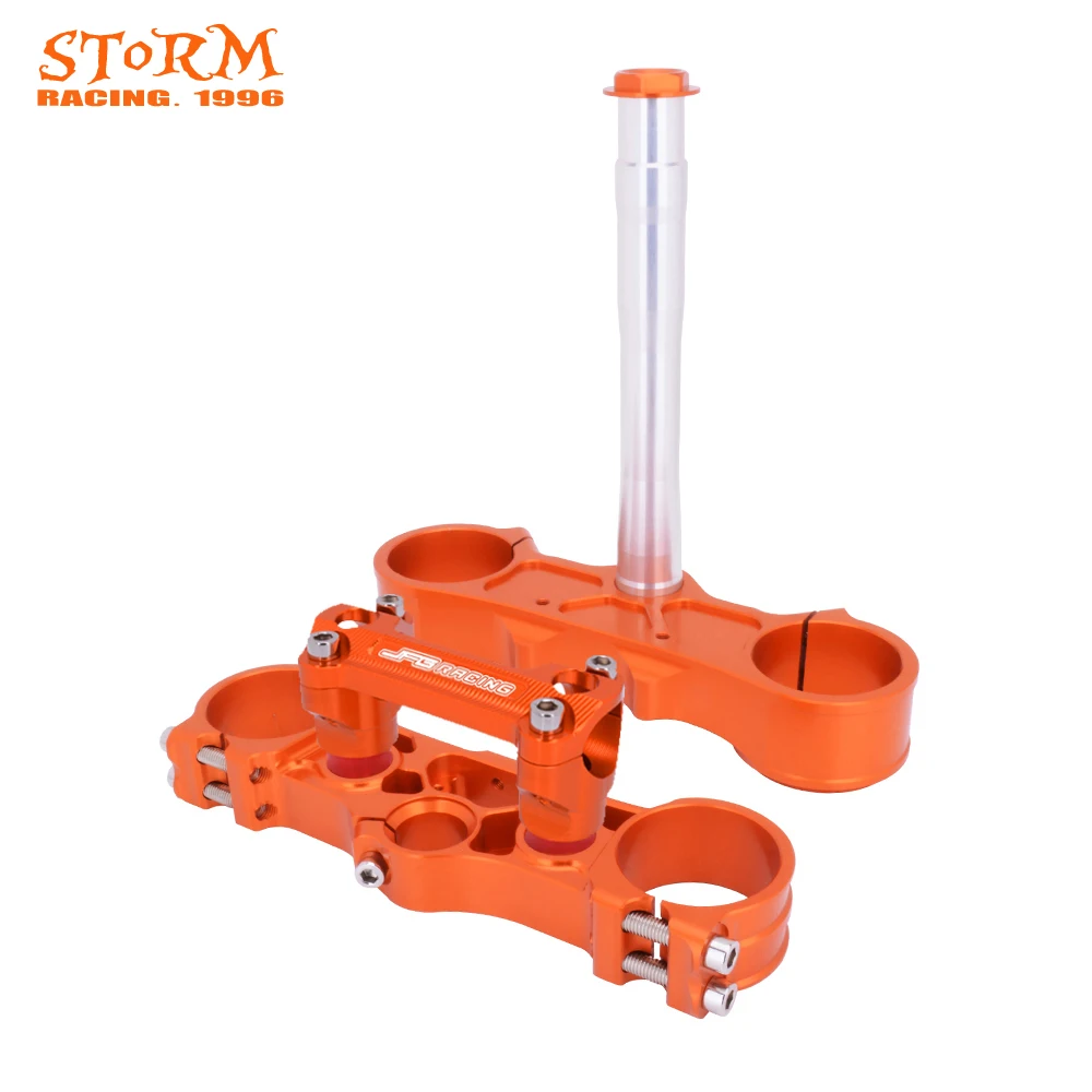 Motorbike Triple Tree Clamp Steering Stem With Bar Mount For KTM SX SXF XCF XCW XCFW EXC EXCF 125 150 250 350 450 525 530 03-12 |