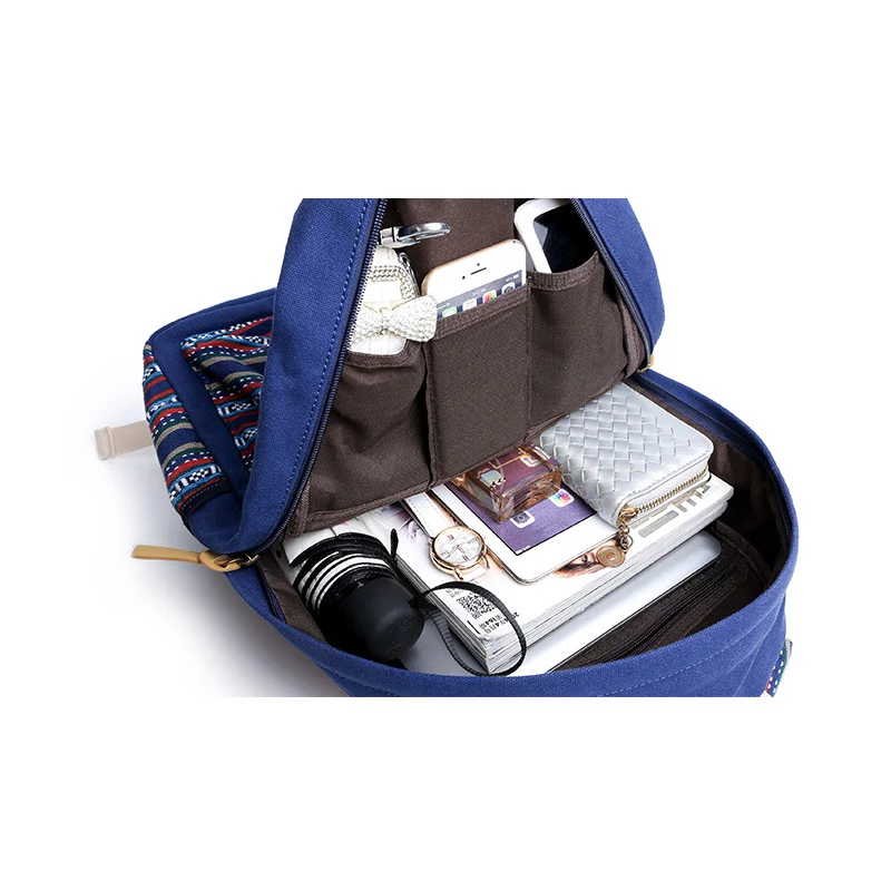 Холщовый рюкзак рюкзаки школьные сумки для девочек-подростков женский модный |