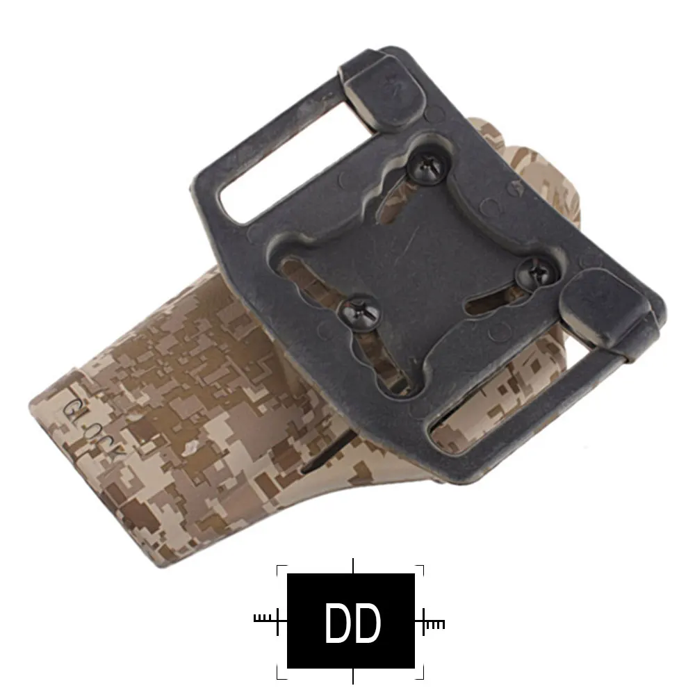 EMERSONGEAR быстро Пистолетная кобура для Glock Militery Camo Airsoft Mag Чехол пластиковая кобура подсумок EM6097