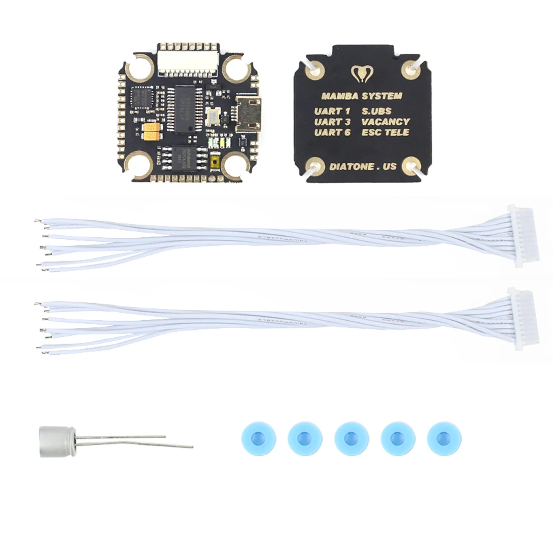 Контроллер полета Diatone MAMBA F405 MINI F4 8K плата Betaflight OSD 5 в 1 а BEC 2 4S для DIY FPV Racer Drone