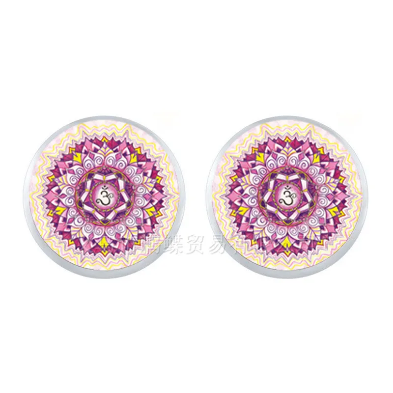 Классические серьги Мандала хна Йога ювелирные изделия для женщин девушек Шарм