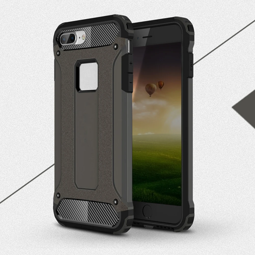 Ударопрочный телефон чехол для iPhone 6 7 ТПУ ПК пылезащитное мобильный задняя