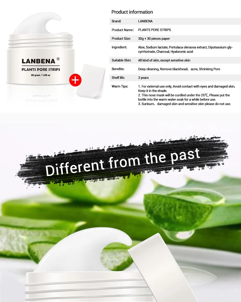 Новинка, LANBENA, унисекс, маска для удаления черных точек, для лица, носа, полоска пор, черная маска, пилинг, лечение акне, черное глубокое очищение кожи, уход