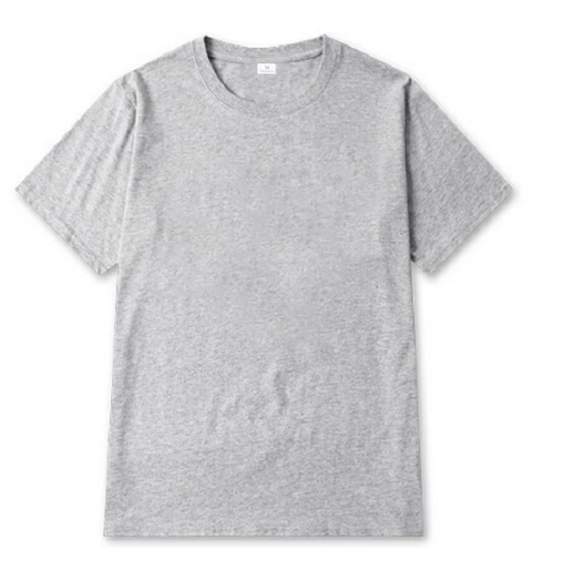 Футболка унисекс с напечатанным логотипом на заказ 2019 футболки большого размера