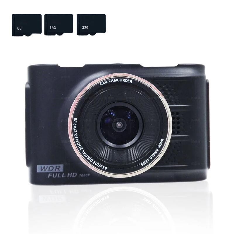 Автомобильный видеорегистратор TOSPRA Q7 3 дюйма Full HD 1080 P камера заднего вида
