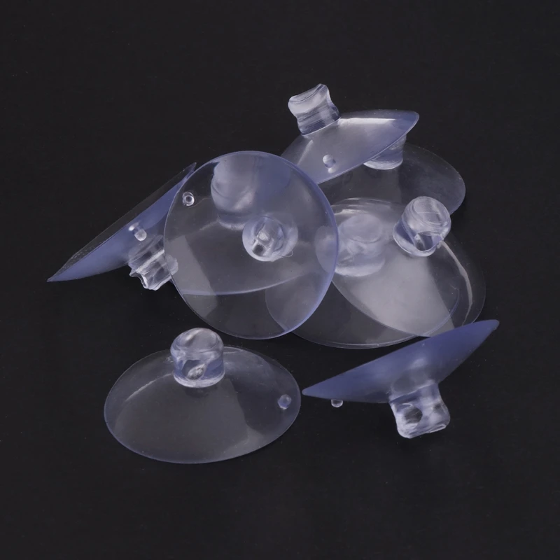 10pcs Silicone Aquarium Suction Cup Clip good quality