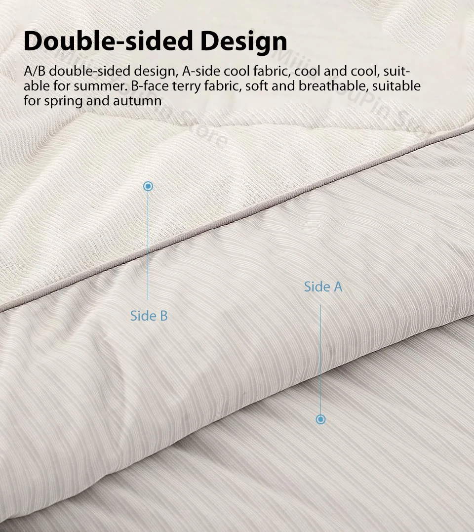 Original Xiaomi 8H antibacterial Cool feeling thin quilt Breathable Dry bacteriostatic Bedding Quilt for adult child Summer home