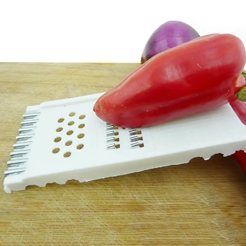 Imixlot Многофункциональный Растительные Slicer сменные лезвия Морковь Огурец Chipper