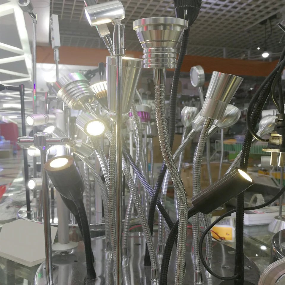 Диаметр 16 мм led гусиная шея 40-60 см внутренний M10 винт Универсальный шланг Аксессуары для светодиодного освещения железная труба для настольной лампы Гибкий Держатель
