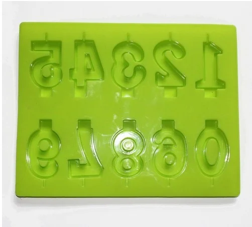 10 цифр силиконовые формы для свечей сделай сам изготовления конфет силиконовая