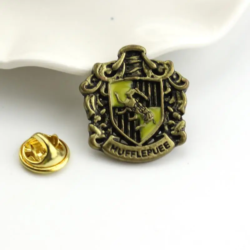 Для женщин мужчин Броши Шпильки Хогвартс Слизерин Гриффиндор Равенкло