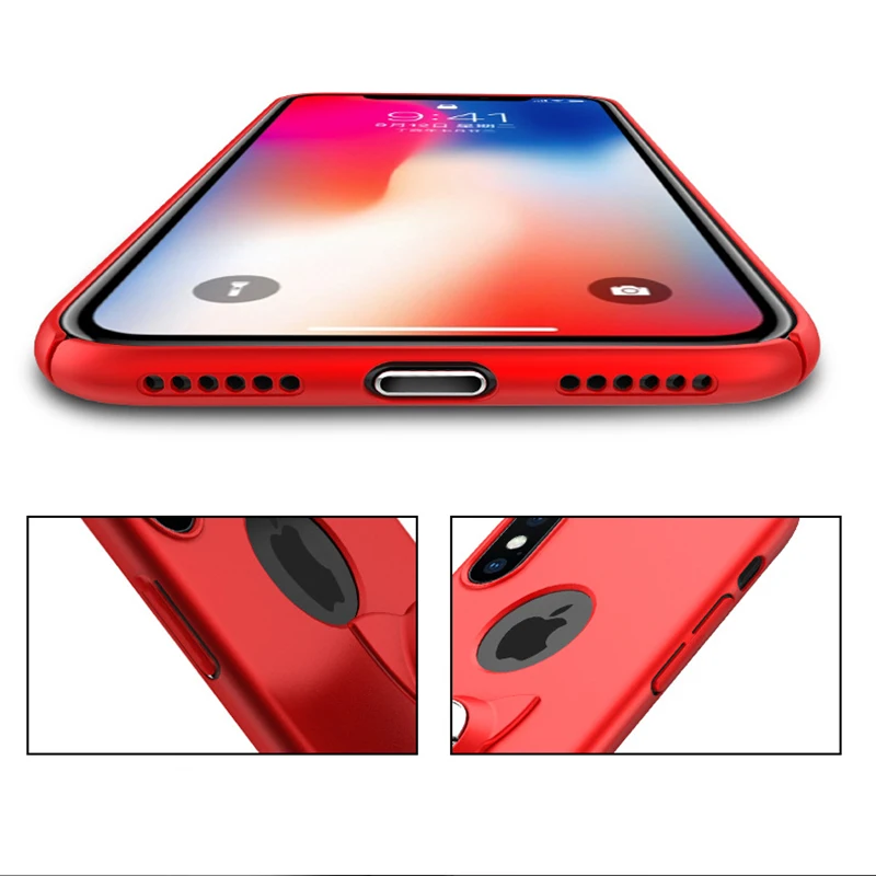 Новые чехлы для мобильных телефонов iPhone X задняя крышка с откидной подставкой