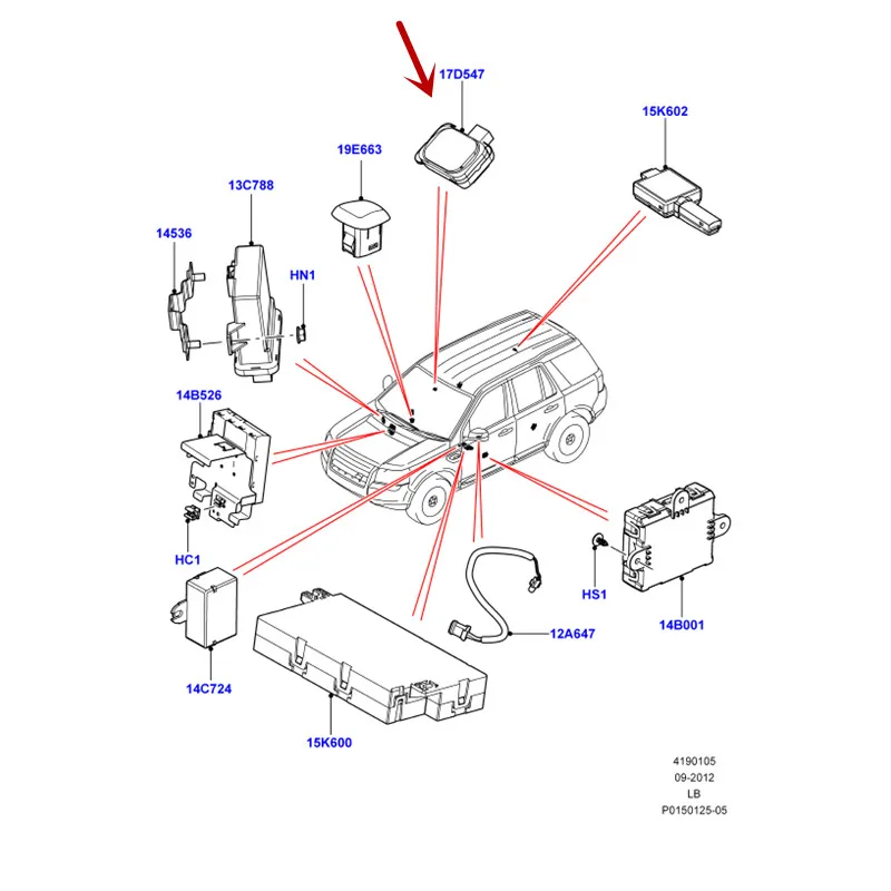 Автомобильный передний стеклянный датчик дождя lan dro ver dis cov ery4 fre ela nd er2 ran ger ove rsp ort