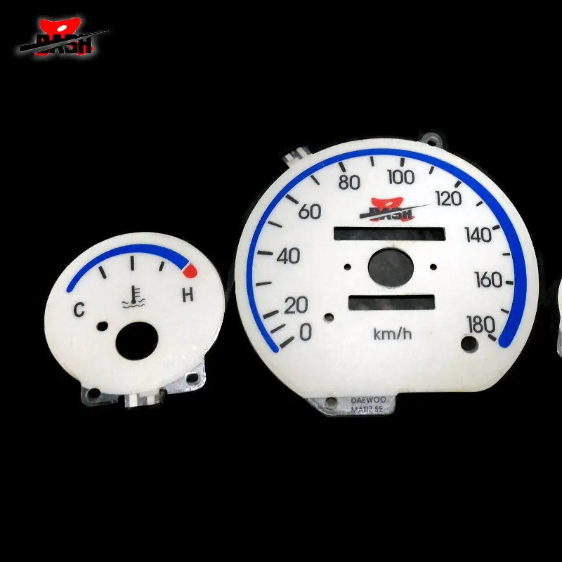 DASH EL светящийся датчик для Matiz 1999 2002 полный свечение синий зеленый обмен