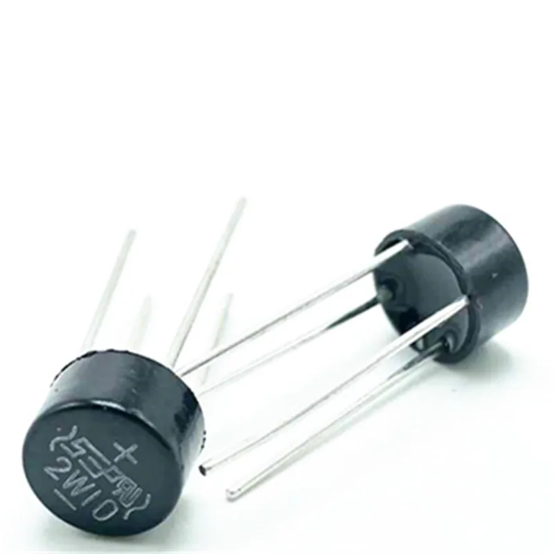 10 шт./лот 2w10 2A 1000 В диодный мост выпрямителя 2W10
