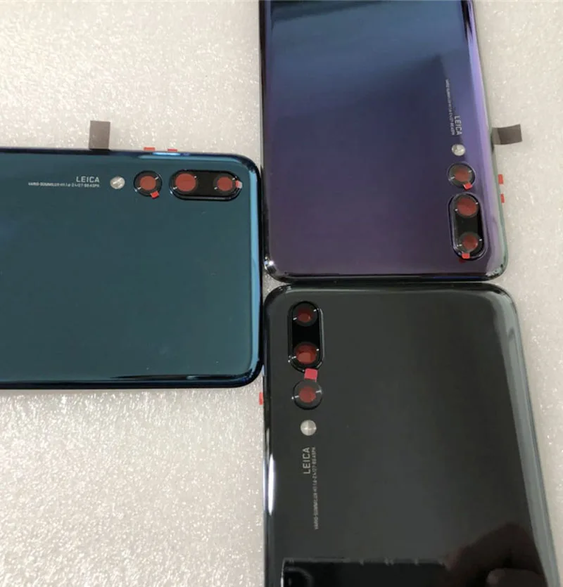 Задняя крышка из закаленного стекла для Huawei P20 Lite PRO P 20 задняя аккумулятора корпус