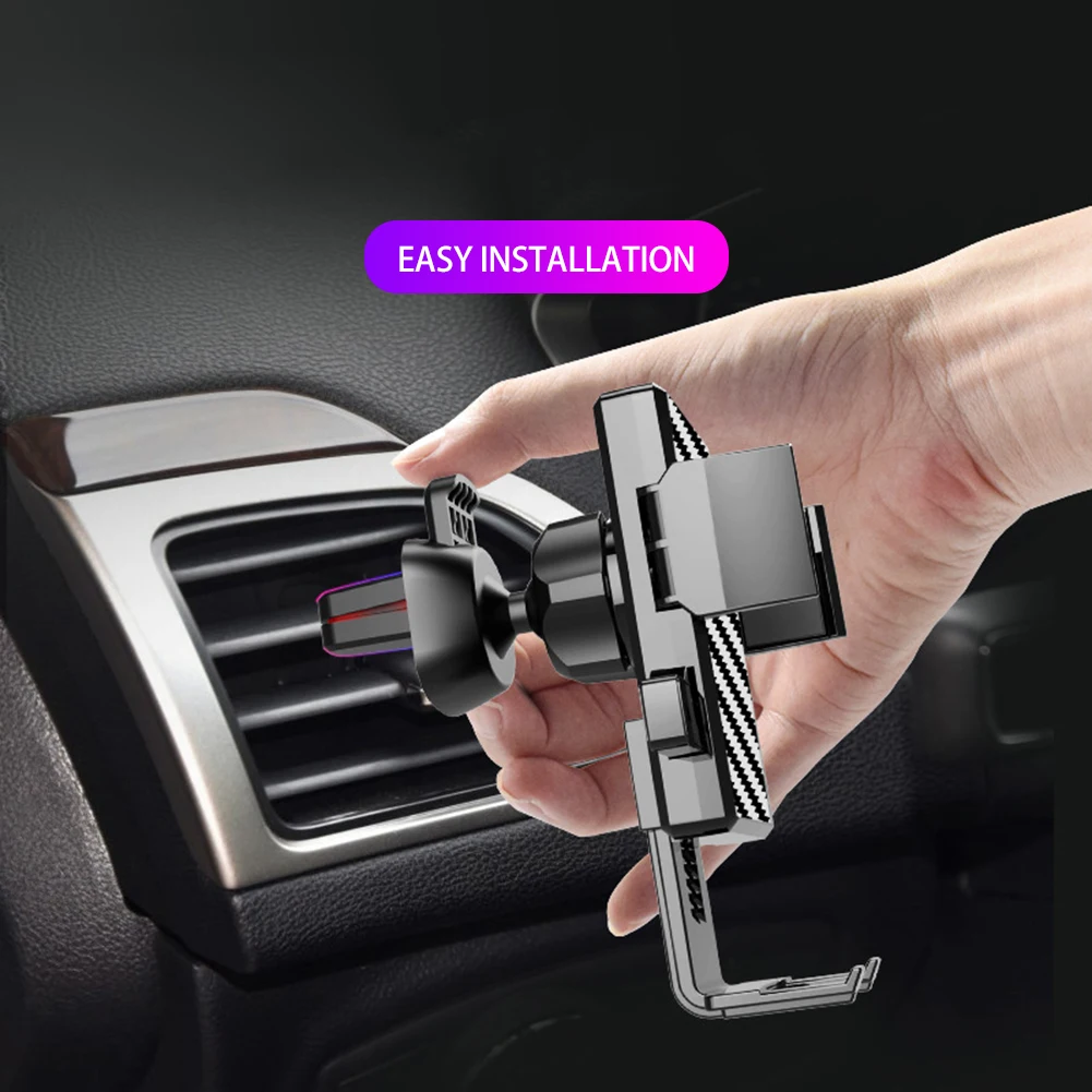 Автомобильный держатель для телефона Air Outlet Автомобильная клипса Тип мобильный Поддержка Рамка креативный горизонтальный экран навигационные аксессуары кронштейн