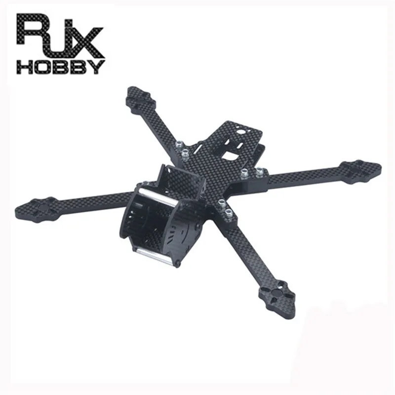 RJX 220mm Wheelbase 5mm Arm Carbon Fiber Drone Frame Kit For RC Models Quadcopter Camera Motor Propeller Spare Part 114g | Игрушки и