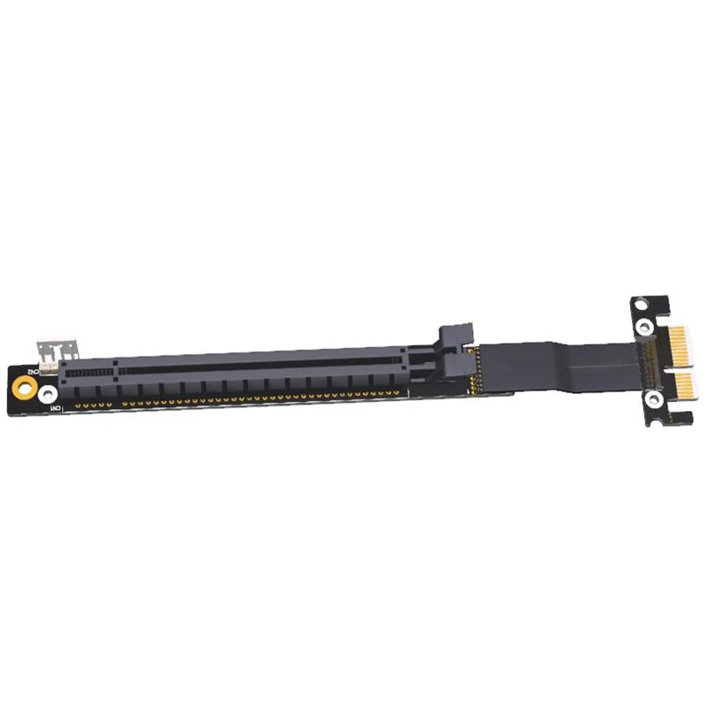Новый дизайн Riser Card Gen3.0 PCIe 1x 16x адаптер графический PCI-E x1 на x16 для биткоина