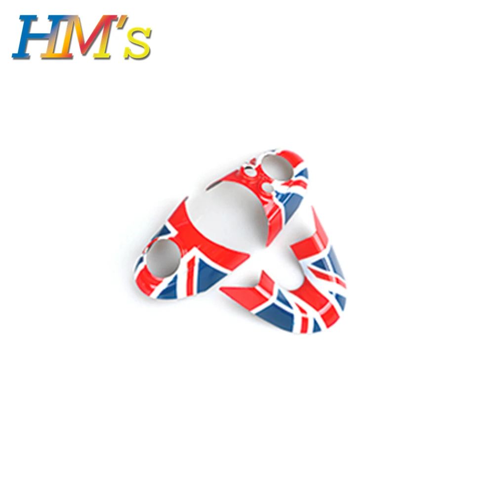 Для MINI Cooper F54 F55 F56 F57 F60 на Автомобильный руль стикеры наклейки для MINI Countryman аксессуары Clubman стайлинга автомобилей - Название цвета: Red Union Jack