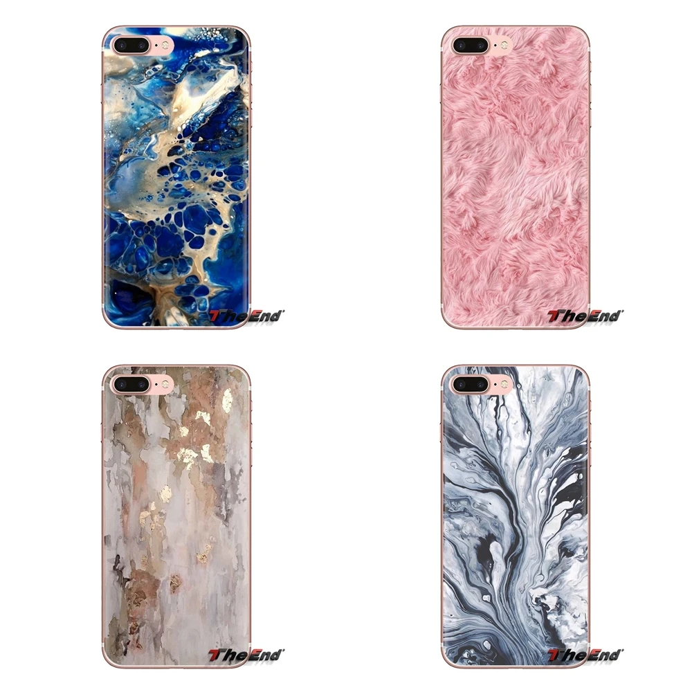 For Huawei Mate Honor 4C 5C 5X 6X 7 7A 7C 8 9 10 8C 8X 20 Lite Pro Grunge art marble paint Soft Transparent Cases Covers |