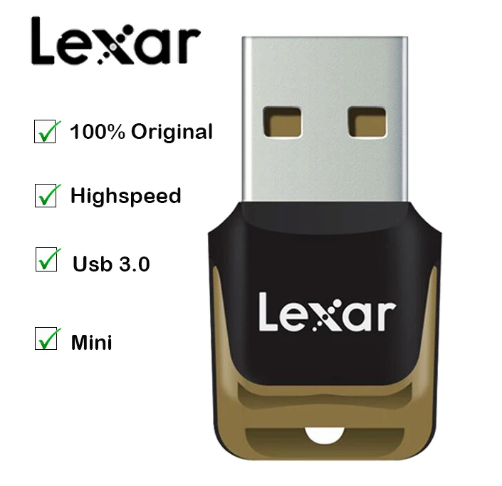 Lexar кард-ридер Профессиональный высокоскоростной USB память Micro SD TF XD SDHC SDXC Cfast адаптер флеш-накопитель