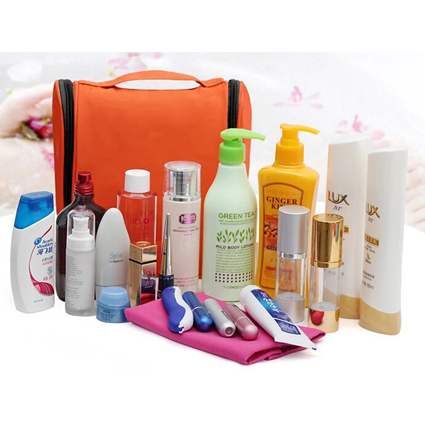 Женская вместительная Водонепроницаемая косметичка для путешествий|men toiletry bag|bag