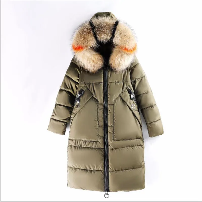 Женская зимняя парка с меховым воротником размеры до 3XL 2018|Женские парки| |