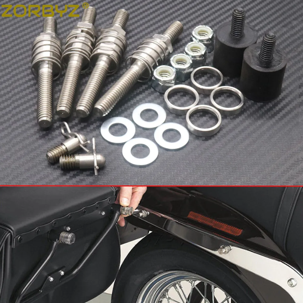 ZORBYZ набор мотоциклетных креплений для Harley Softail FLSTN FLSTC FLST|Накладки и декоративные
