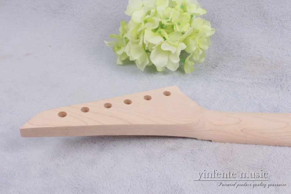 Новая электрогитара Шея 24 лада 25 5 дюйма кленовый деревянный гриф #755 может