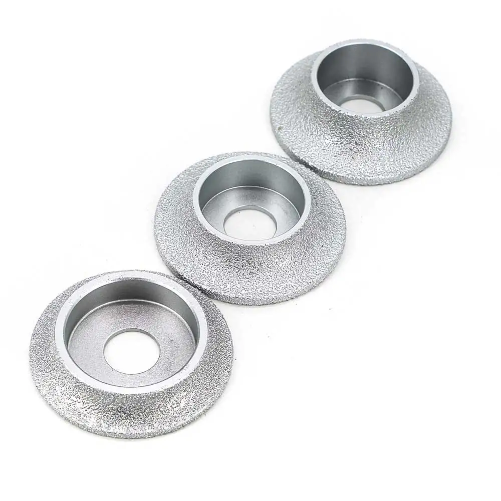 3 &quotпайка Алмазный полукруглый край шлифовки для шлифования мрамора гранита